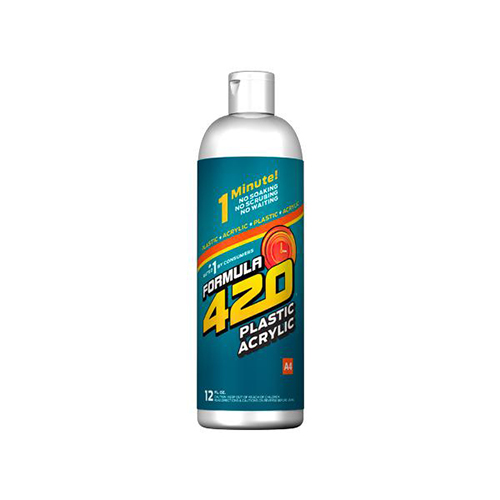 Formula 420 Plastics and Acrylics Cleaner - 4oz Bottle